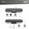 Kamera Digitus System wideokonferencji 4K ePTZ szeroki kąt 90° Sensor 3.0'' 8MP Hi-Fi, 2 mikrofony, pilot